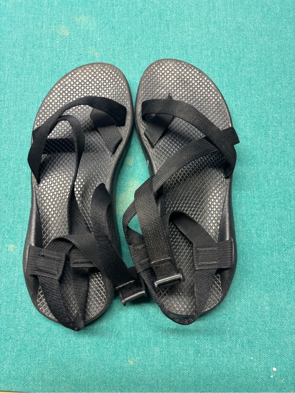 Men’s Chaco Black Strappy Outdoor Sandals